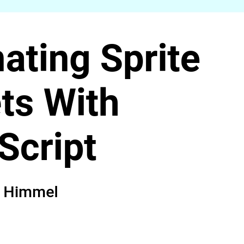 Preview of Animating Sprite Sheets With JavaScript - DEV Community 👩‍💻👨‍💻 on dev.to