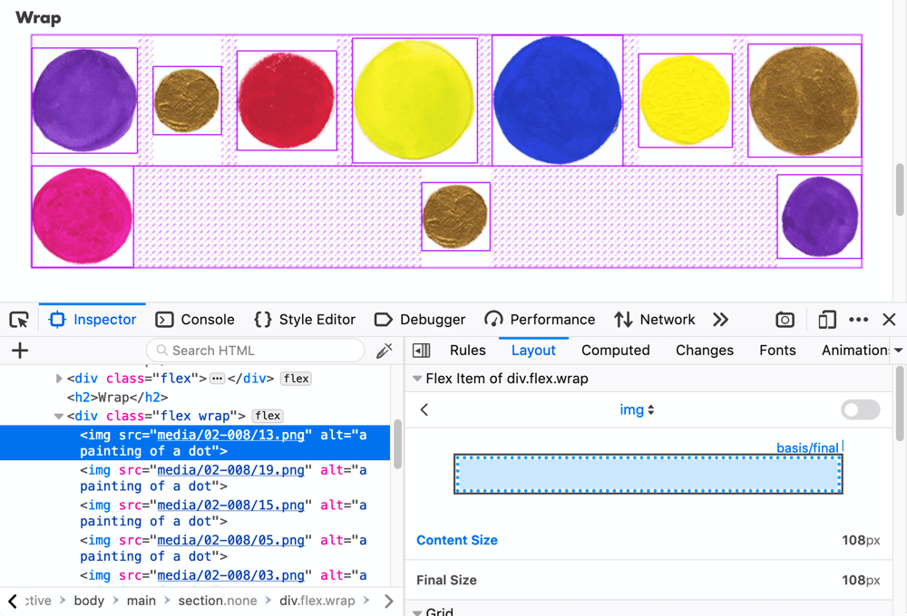 Preview of Firefox 65: WebP support, Flexbox Inspector, new tooling & platform updates - Mozilla Hacks - the Web developer blog on hacks.mozilla.org