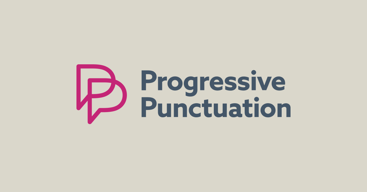 Preview of Progressive Punctuation on progressivepunctuation.com