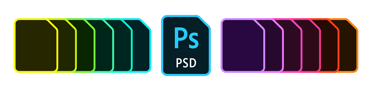 Preview of Redesigning Adobe’s File Type Icon System Language – Anny Chen – Medium on medium.com