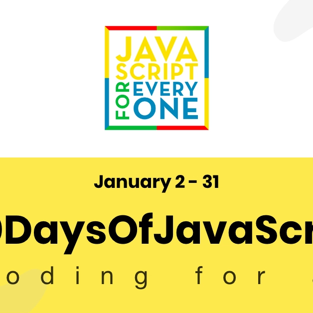 Preview of The first JavaScript Challenge in 2020: 30 Days Of JavaScript Challenge - DEV Community 👩‍💻👨‍💻 on dev.to