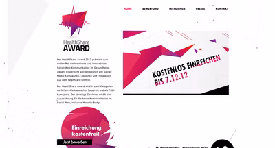 Healthshare Award screenshot 1