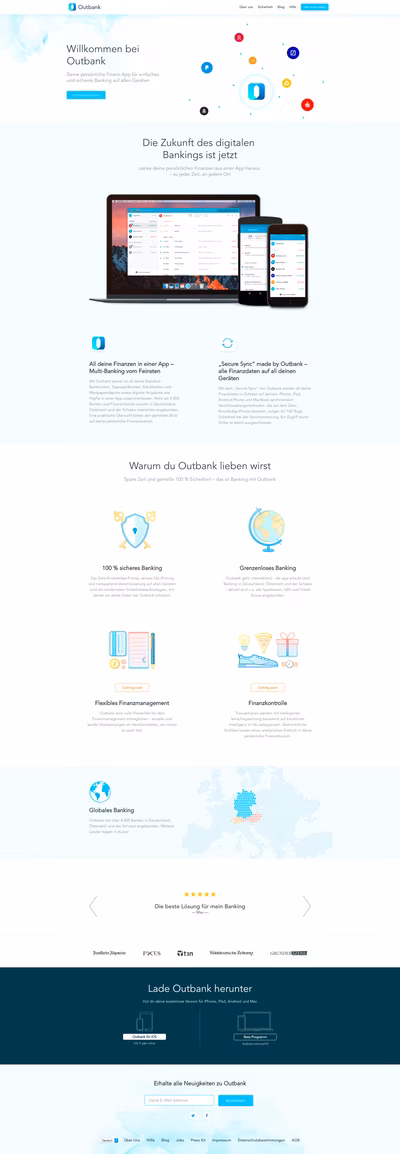 Outbank App screenshot 1