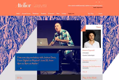 La Web del Atelier screenshot 1