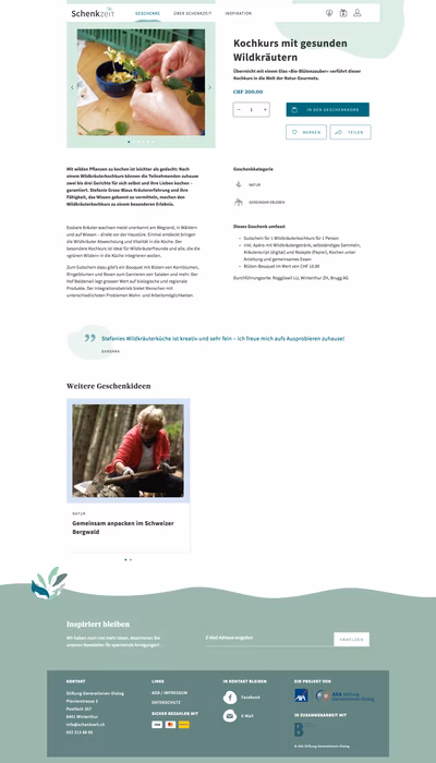 Schenkzeit screenshot 3