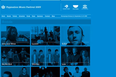 Pygmalion Music Festival 2009 screenshot 1