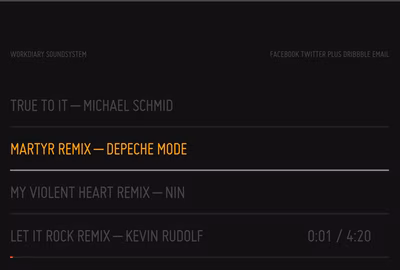 Soundsystem Workdiary screenshot 1