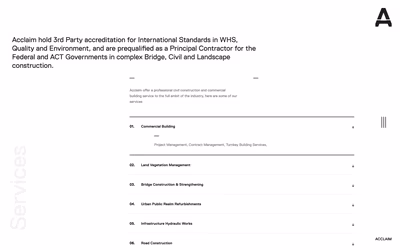 ACCLAIM Contractors screenshot 10