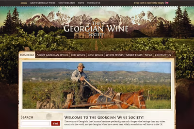 Georgian Wine Society screenshot 1