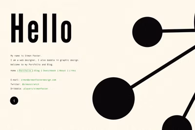 Simon Foster Design screenshot 1