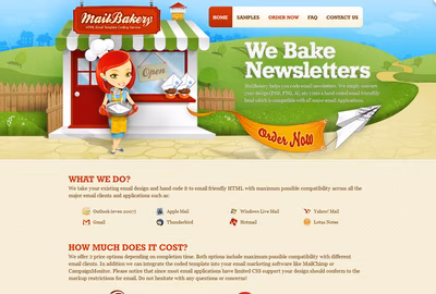 Mail Bakery screenshot 1