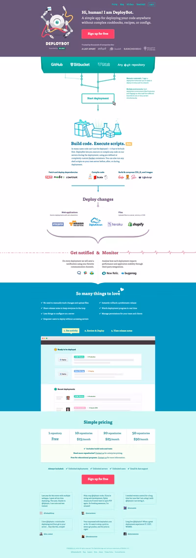 Deploybot screenshot 1