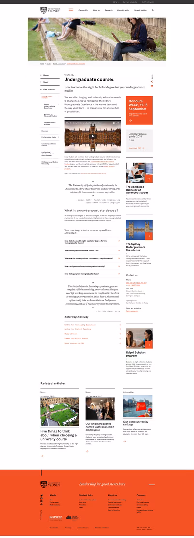 Sydney University screenshot 4