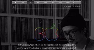 Apple 30 Years screenshot 1