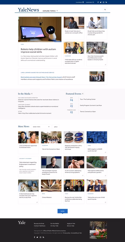Yale screenshot 2