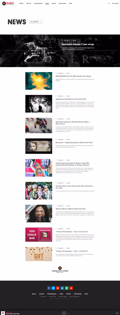 Red Bull Records screenshot 5