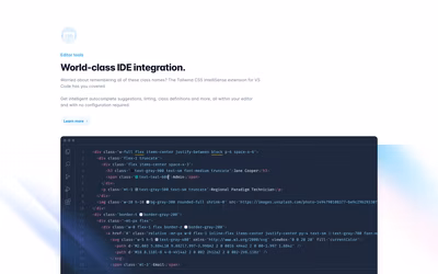 TailwindCSS screenshot 13