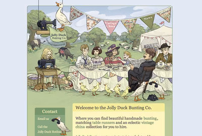 Jolly Duck Bunting screenshot 1