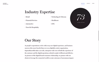 Sapient Razorfish screenshot 5