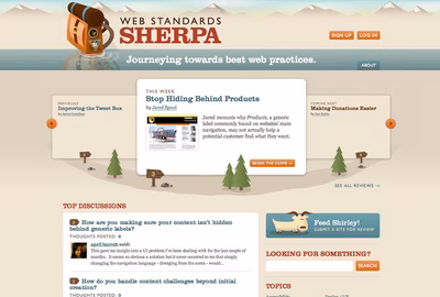 Web Standards Sherpa screenshot 1