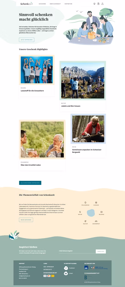 Schenkzeit screenshot 1