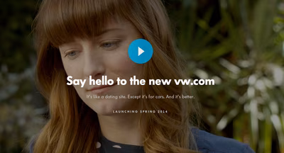 new vw.com screenshot 1