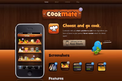 Cookmate App screenshot 1