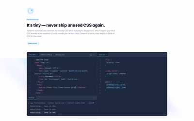 TailwindCSS screenshot 5