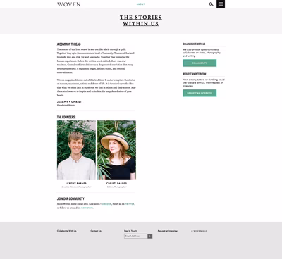 Woven Magazine screenshot 7