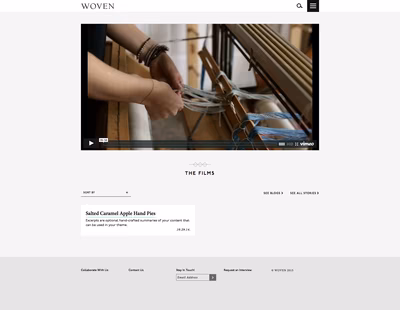 Woven Magazine screenshot 6