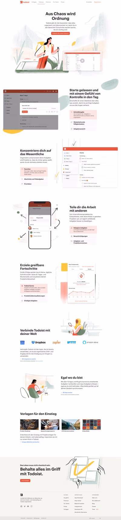 Todoist screenshot 3