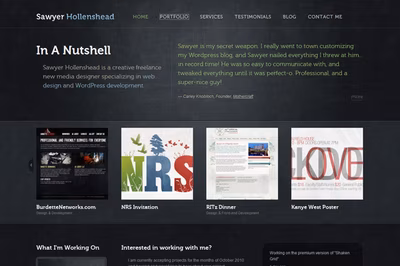 Sawyer Hollenshead screenshot 1