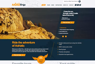 Moto Trip screenshot 1