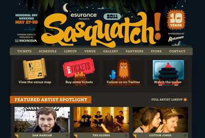 Sasquatch Festival screenshot 1