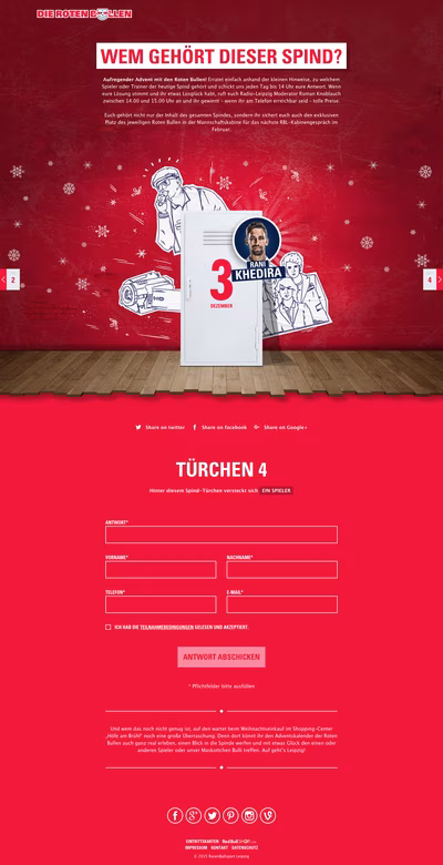 Adventskalender — Die Roten Bullen screenshot 1
