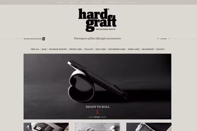 Hard graft Shop screenshot 1