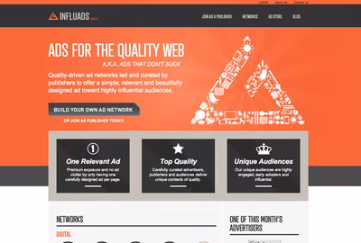 Influads screenshot 1