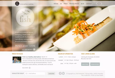Fishrestaurant Charleston screenshot 1