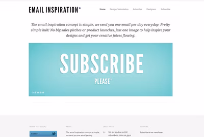 Email Inspiration screenshot 1