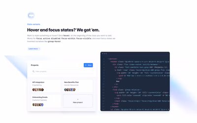 TailwindCSS screenshot 7