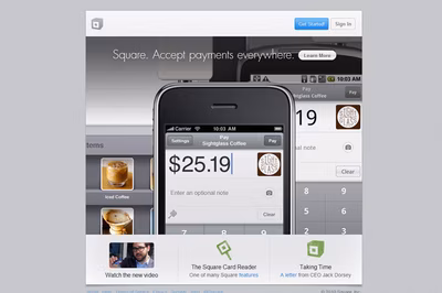 Squareup screenshot 1