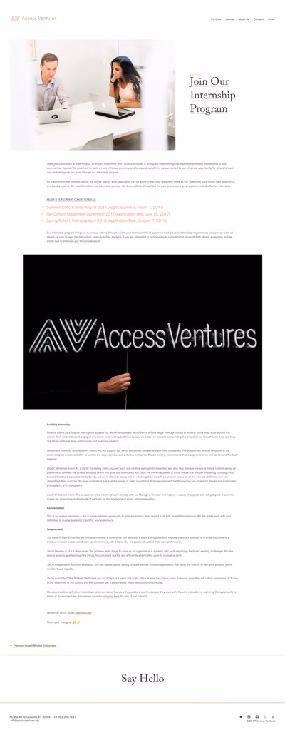 Access Ventures screenshot 6