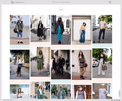 Looklist screenshot 2