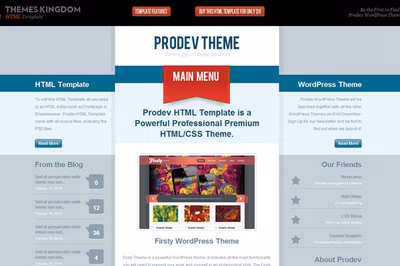 Prodev Theme screenshot 1