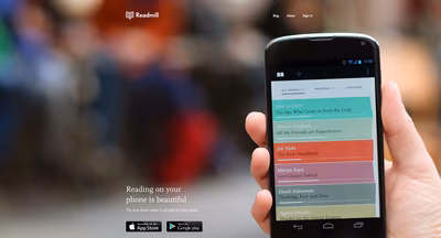 Readmill screenshot 1