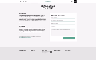 Woven Magazine screenshot 4