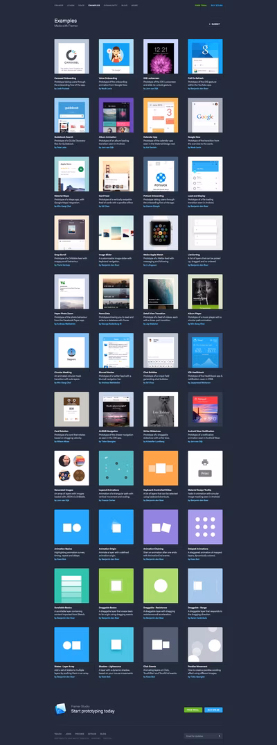 Framer JS screenshot 3