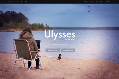 Ulyssesapp screenshot 1