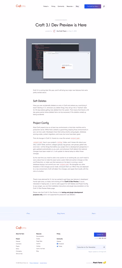 Craft CMS screenshot 14