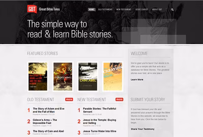 Great Bible Tales screenshot 1